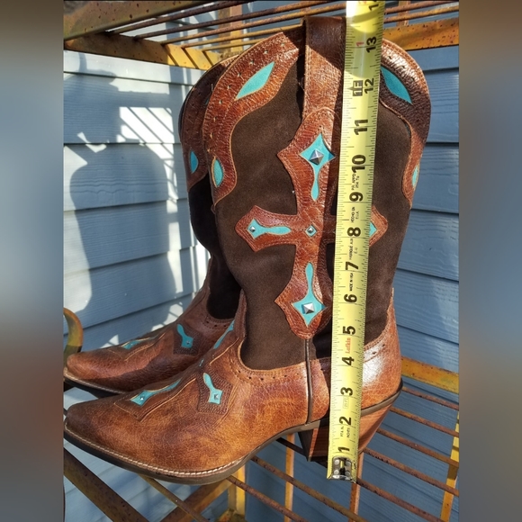 Ariat Leather and Suede Boots - Picture 2 of 6